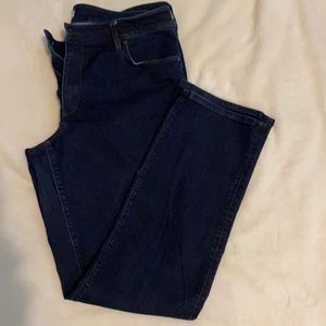 Loft curvy straight jeans size 32